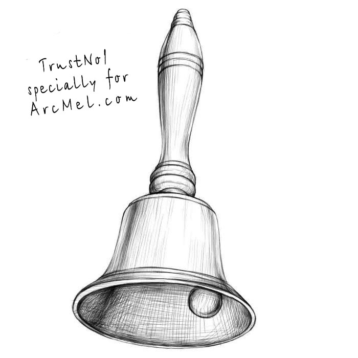 700x700 bell drawing ghanta for free download - Bell Drawing