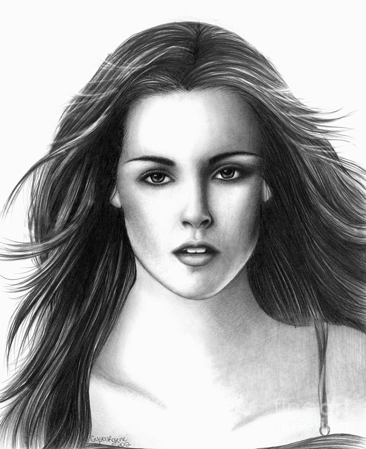 734x900 bella swan drawing - Bella Drawing