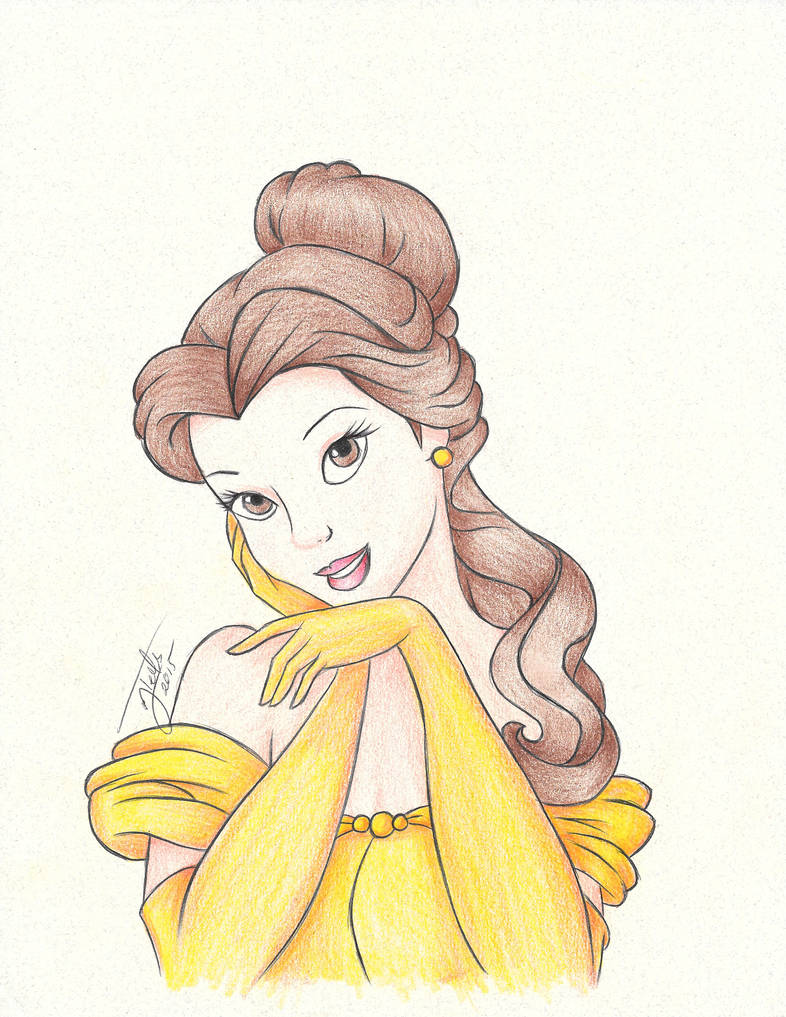 786x1017 belle beauty and the beast drawing - Belle Drawing