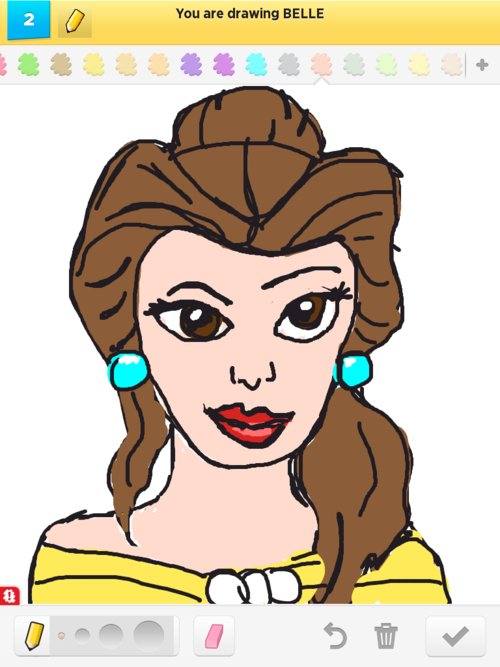 500x667 belle drawings - Belle Drawing