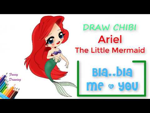 480x360 easy to draw belle princess chibi in beauty and the beast disney - Belle Princess Drawing