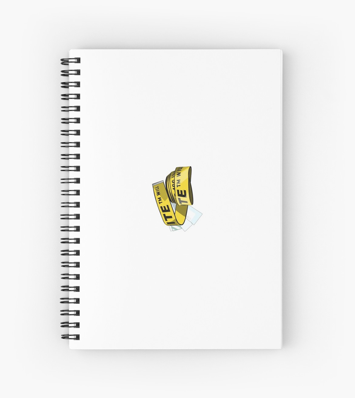1171x1313 off white belt spiral notebooks - Belt Drawing