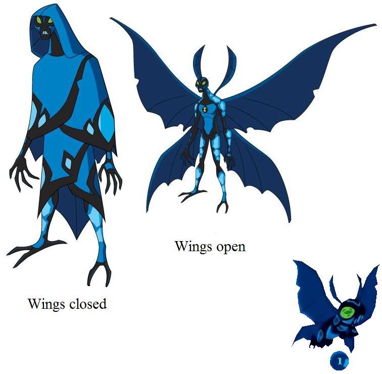 756x740 How To Draw Big Chill - Ben 10 Alien Force Drawing