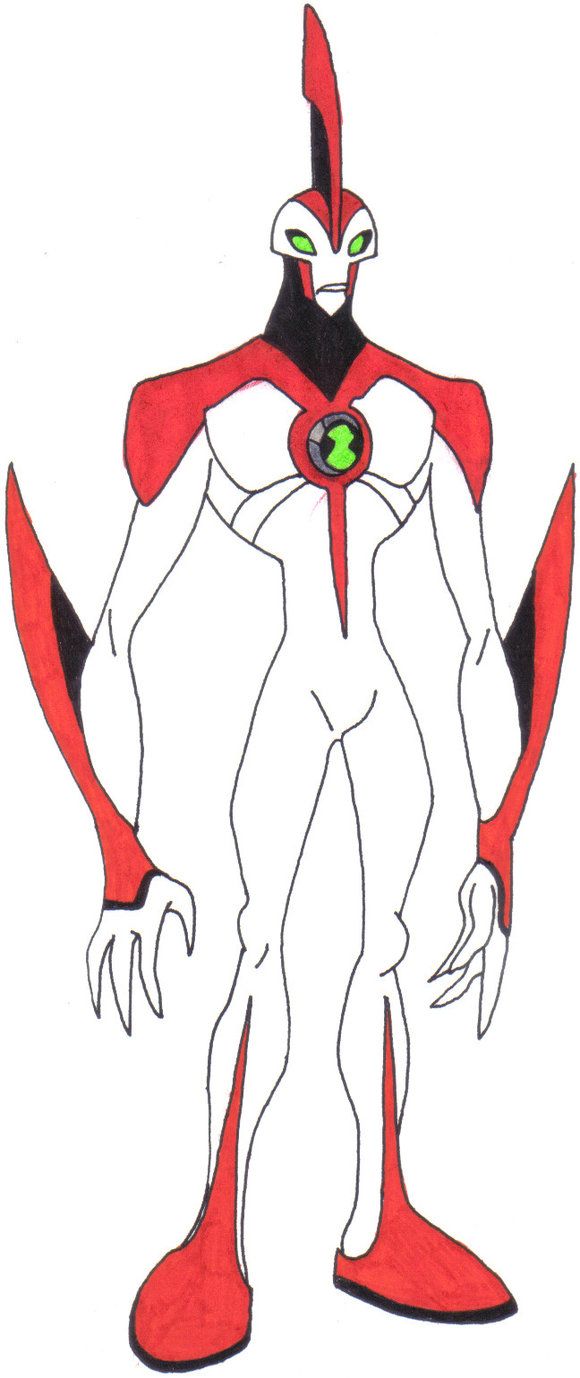 580x1378 Waybig - Ben 10 Drawing
