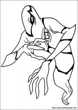 157x220 Ben Coloring Pages On Coloring - Ben 10 Drawing