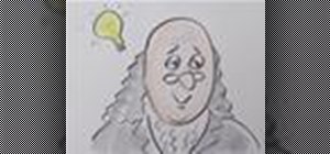 300x140 How To Draw A Cartoon Benjamin Franklin From The Number Kids - Ben Franklin Drawing