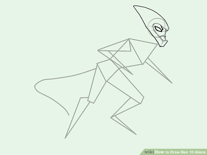 728x546 how to draw ben aliens - Ben Ten Drawing