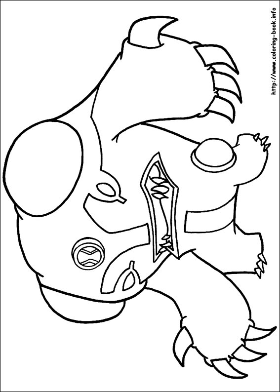 567x794 Ben Coloring Pages On Coloring - Ben Ten Drawing
