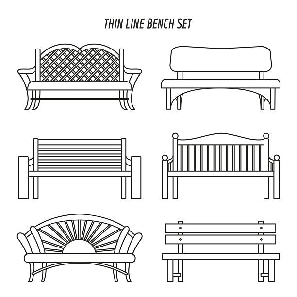 How To Draw A Park Bench - abza56-blog