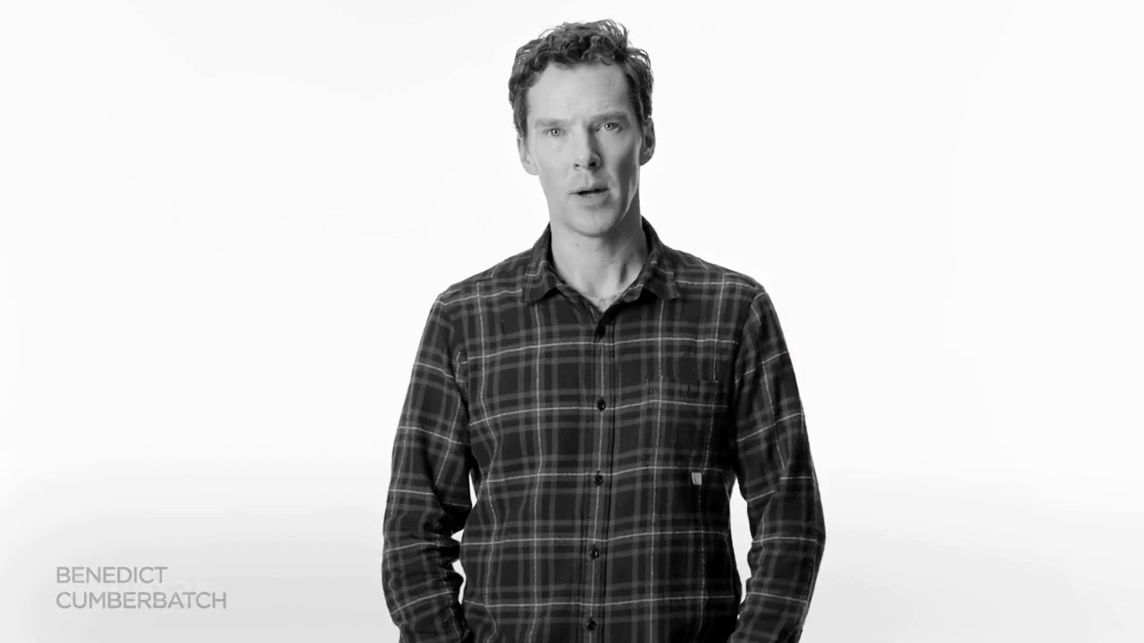 1280x720 Benedict Cumberbatch For Draw A Line Action! - Benedict Cumberbatch Drawing