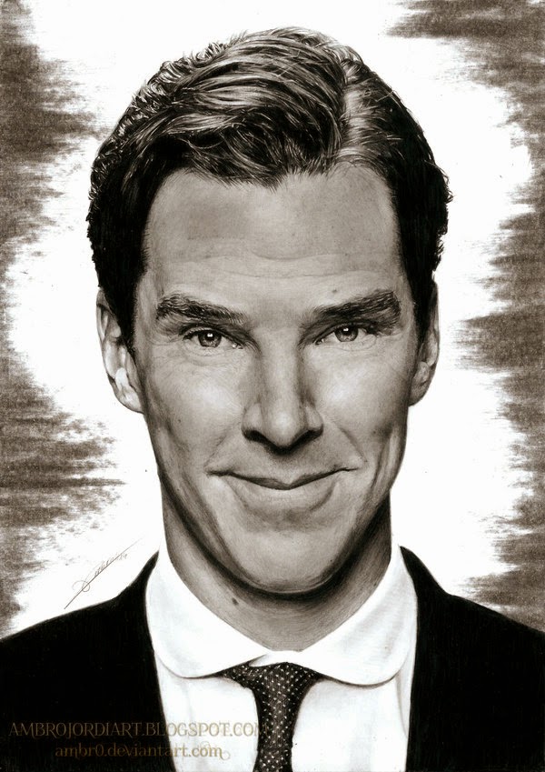 600x849 benedict cumberbatch drawing art drawing skill - Benedict Cumberbatch Drawing