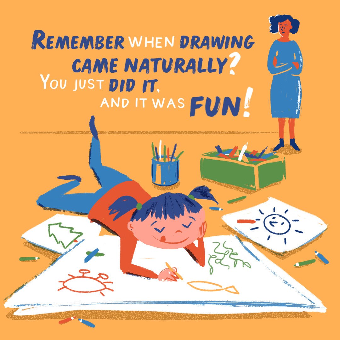 1080x1080 Scriberia Ltd On Twitter Rediscover The Joys And Benefits - Benefits Of Drawing