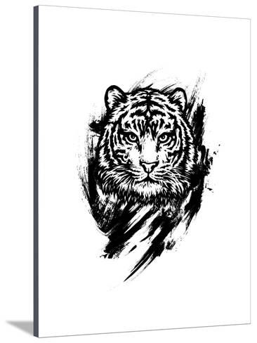 366x488 bengal tiger graphic drawing poster - Bengal Tiger Drawing