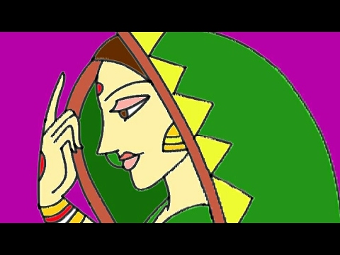 480x360 how to draw a bengali woman easily - Bengali Drawing
