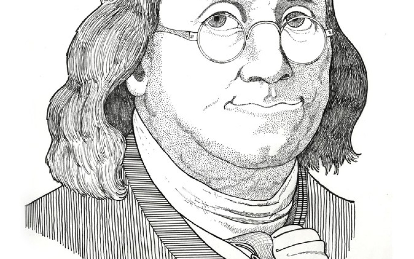 Benjamin Franklin Drawing at PaintingValley.com | Explore collection of ...