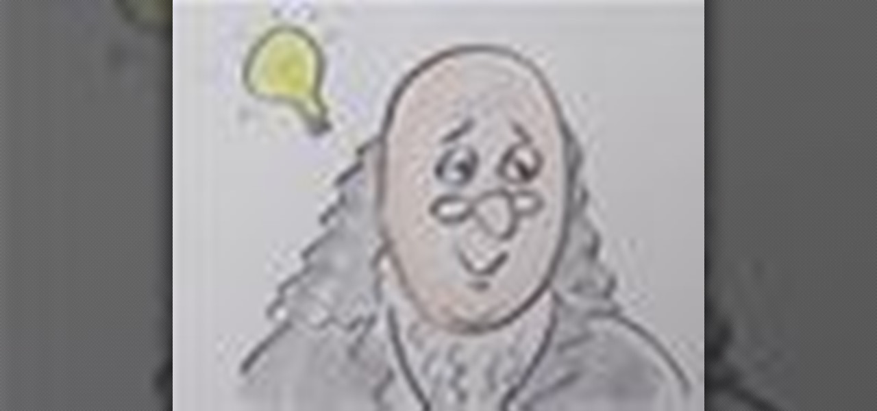 1280x600 how to draw a cartoon benjamin franklin from the number kids - Benjamin Franklin Drawing