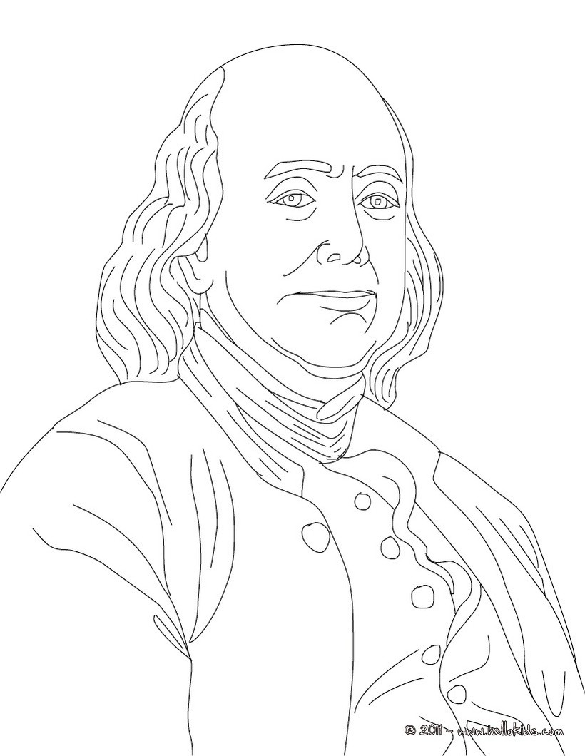 820x1060 benjamin franklin drawing drawing skill - Benjamin Franklin Drawing