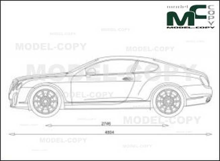 886x649 bentley continental gt supersports - Bentley Drawing