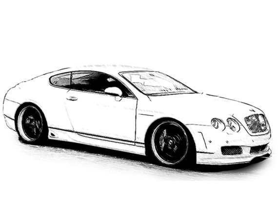 570x440 bentley gt drawing t shirt etsy - Bentley Drawing