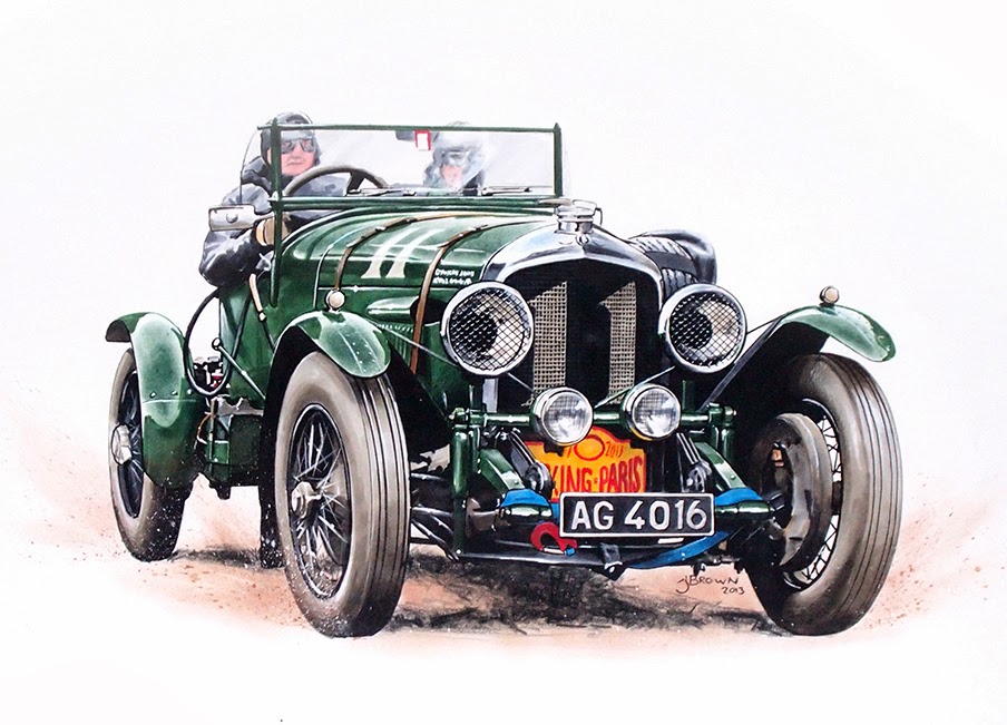 904x651 jake brown art bentley drawing - Bentley Drawing