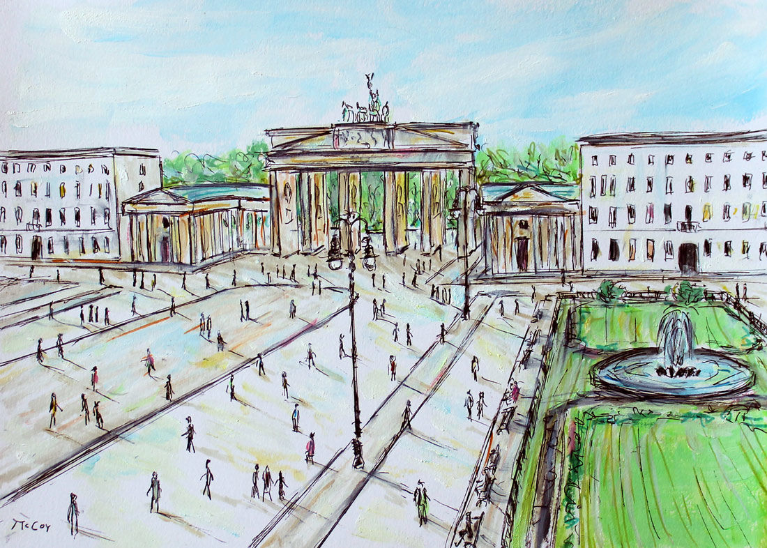 1100x786 Berlin Drawing - Berlin Drawing