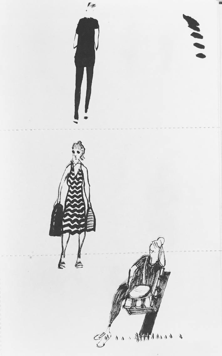 709x1137 Drawings From Our Life Drawing Trips To Berlin - Berlin Drawing