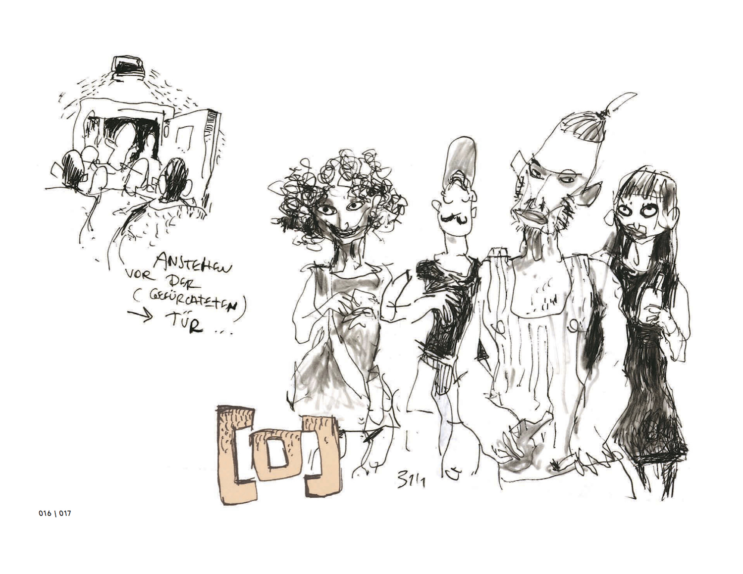 1500x1159 Sketches From The Hedonistic Berlin Nightclubs Where Photography - Berlin Drawing
