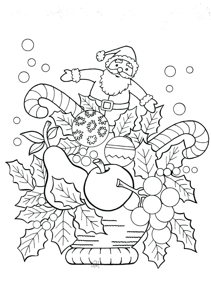 736x981 Christmas Drawings Coloring Pro - Best Christmas Drawings