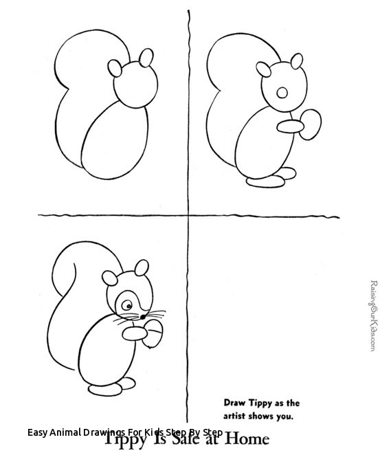 553x678 Easy Animal Drawings For Kids Step - Best Drawing For Kids