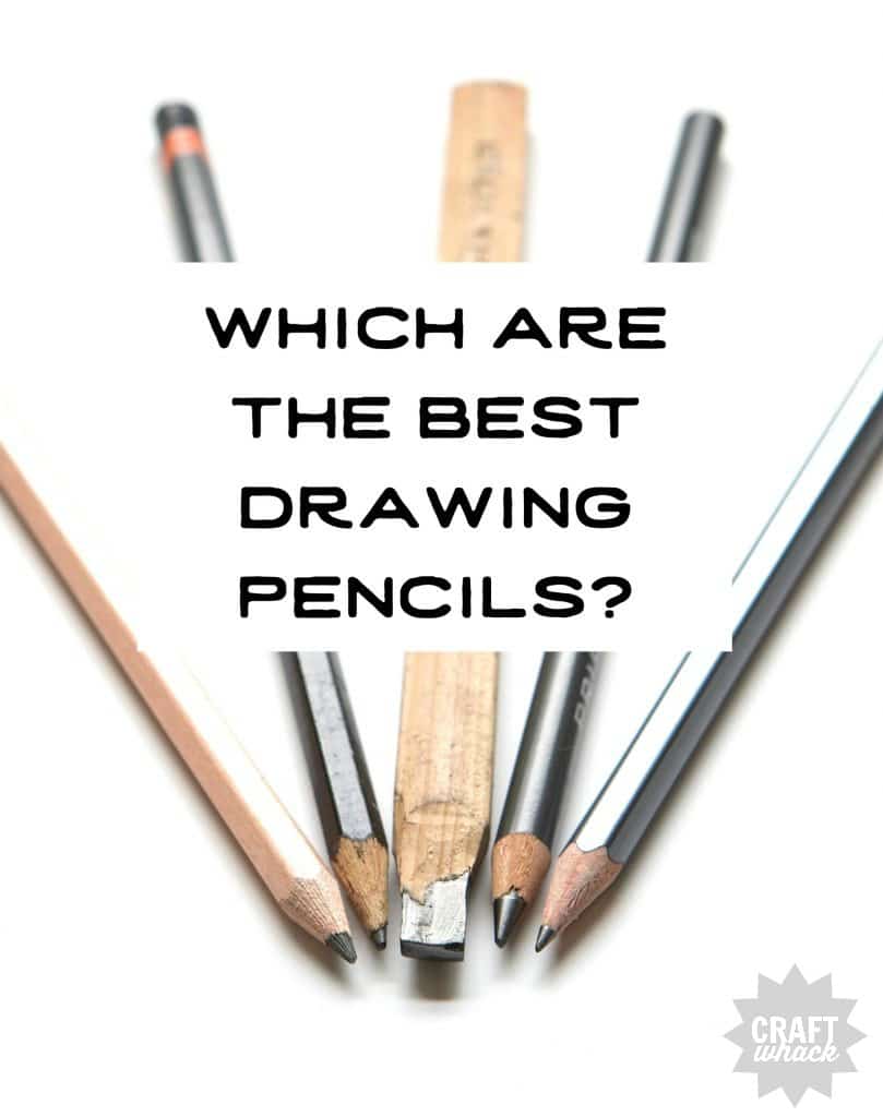 809x1024 what are the best drawing pencils a pencil showdown craftwhack - Best Drawing Pencils
