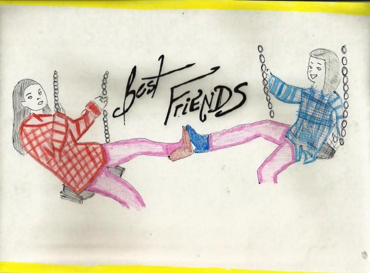 760x561 Contest Entry Best Friends - Best Friend Drawings