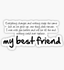 210x230 Best Friends Forever Drawing Stickers Redbubble - Best Friends Forever Drawings