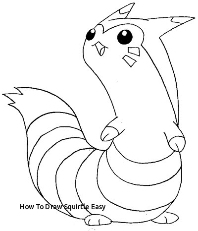 400x466 How To Draw Squirtle Easy Best Images - Best Pokemon Drawing