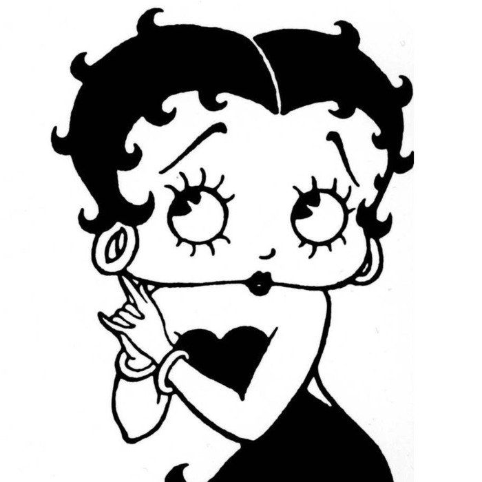 700x700 The Forgotten Black Woman Behind Betty Boop - Betty Boop Drawings
