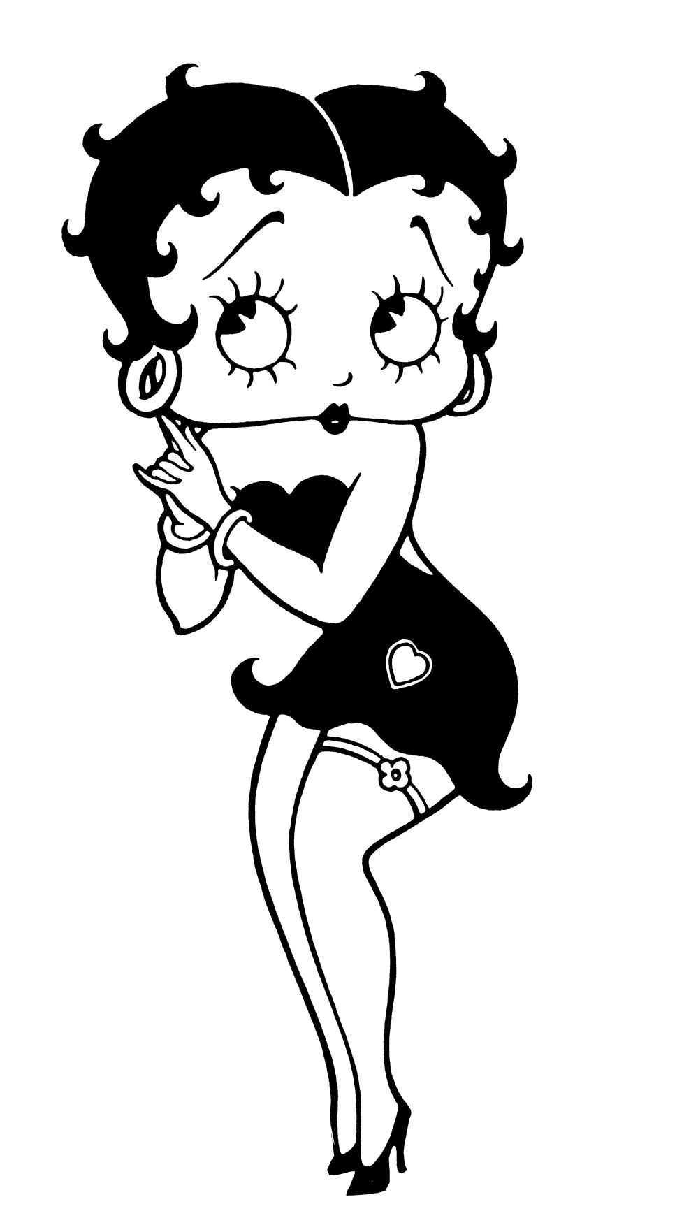 989x1753 Betty Boop Free Images - Betty Boop Drawings