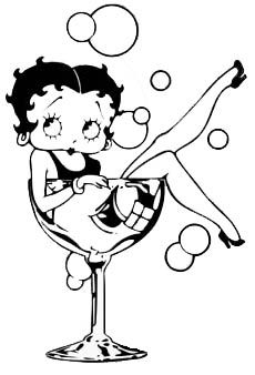 230x338 Betty Boop Graphic Betty Boop Cartoon, Betty Boop, Betty Boop - Betty Boop Drawings