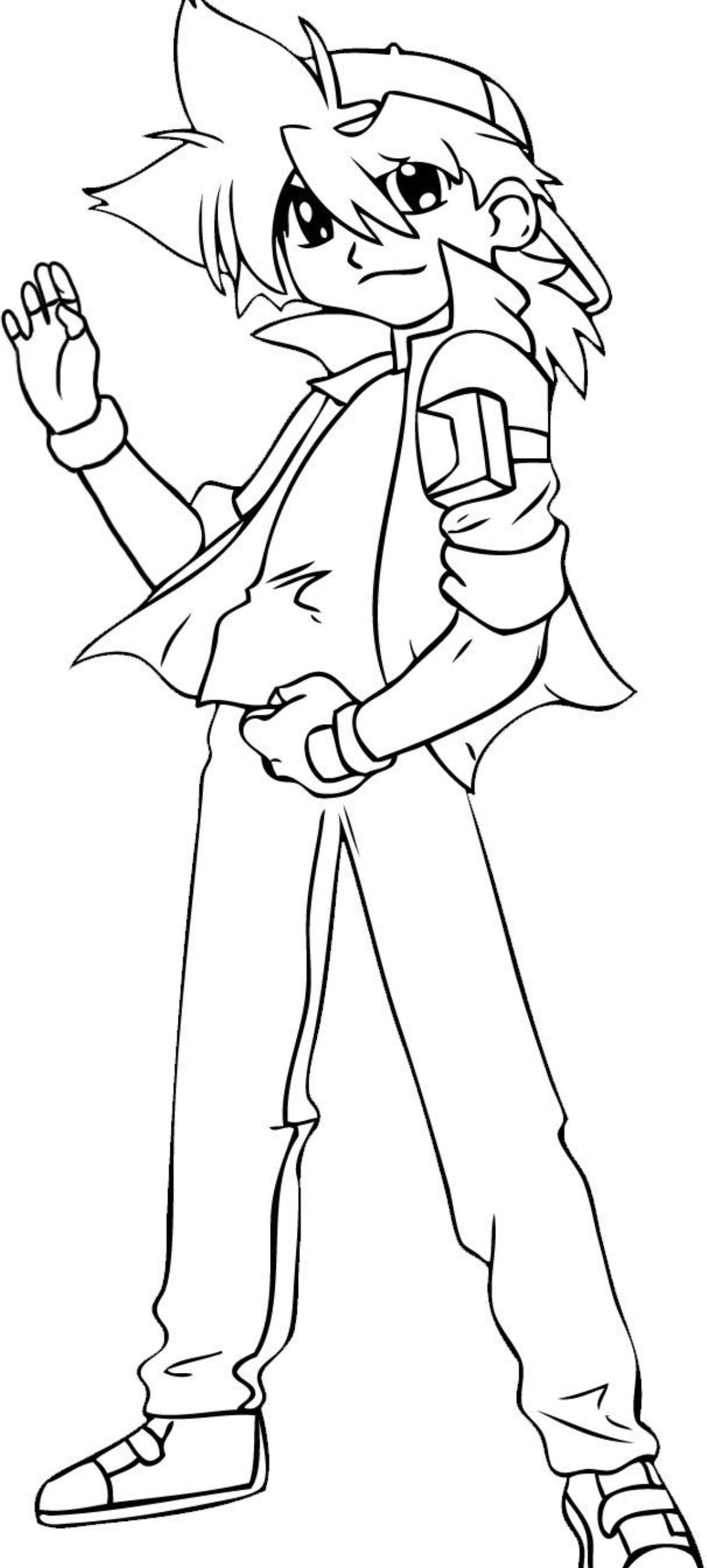 1145x2540 For Now You Can Tackle This Tutorial On To Draw Tyson Granger - Beyblade Drawing