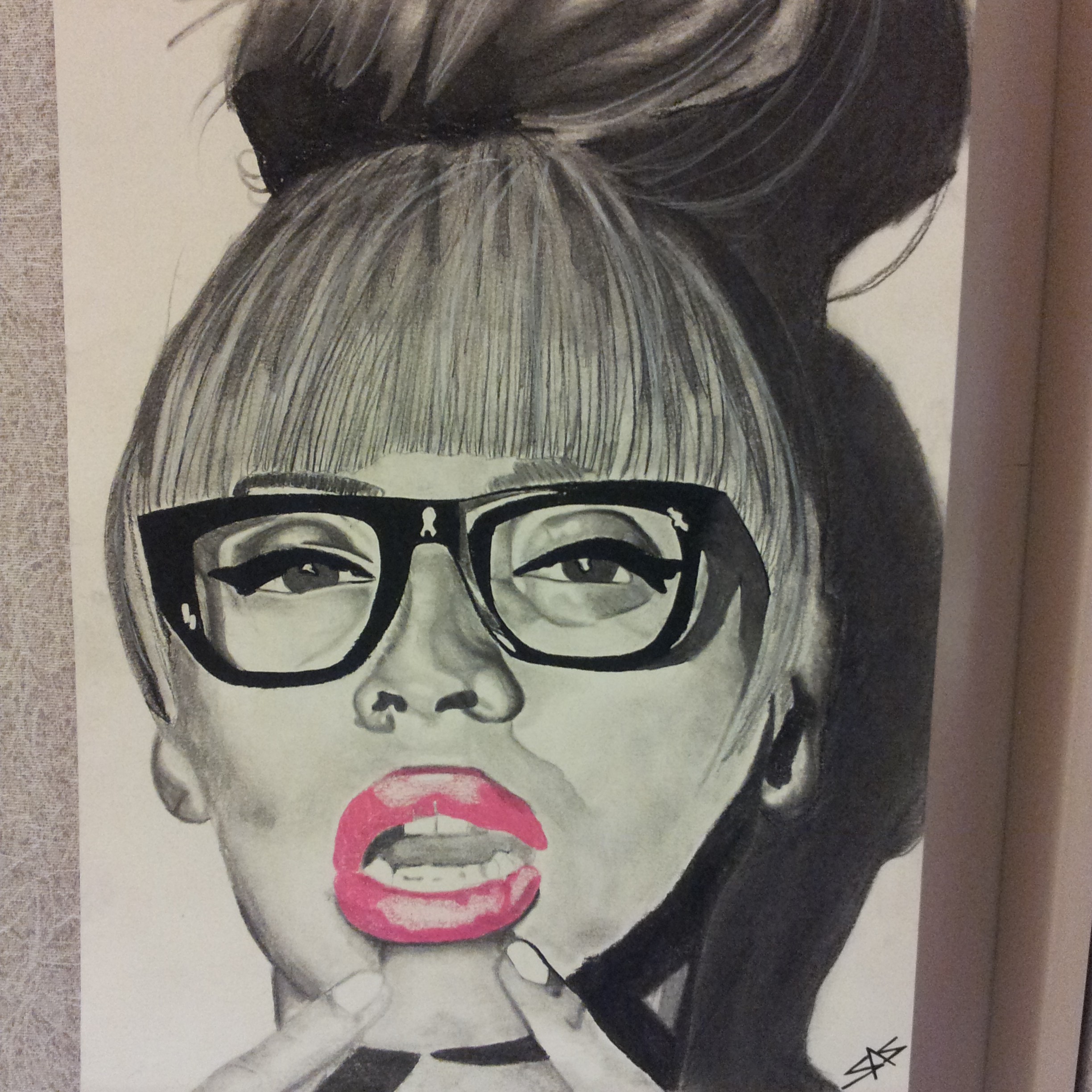 2448x2448 designs - Beyonce Drawing