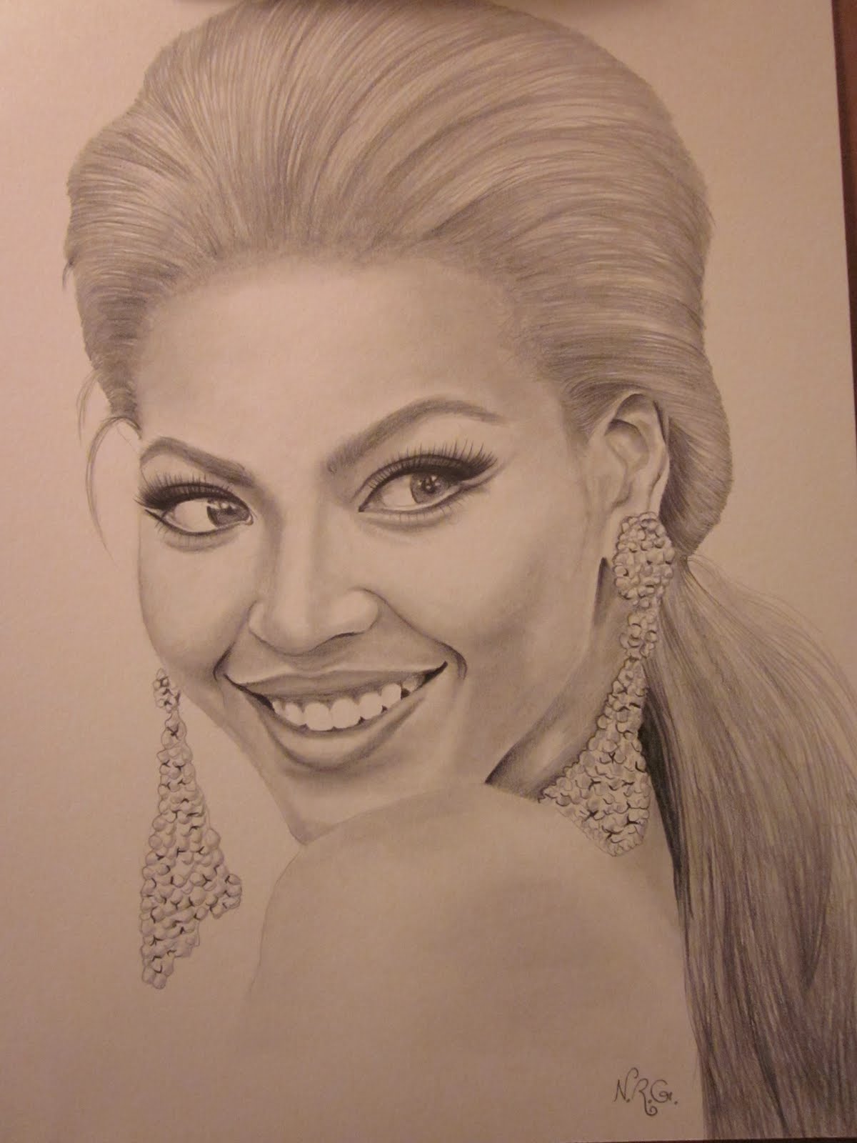 1200x1600 pacific pastime beyonce portrait drawing! - Beyonce Drawing