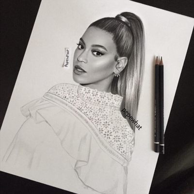 400x400 beyonce art tumblr - Beyonce Drawing