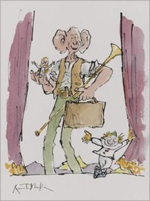304x405 quentin blake on the art of illustration - Bfg Drawing