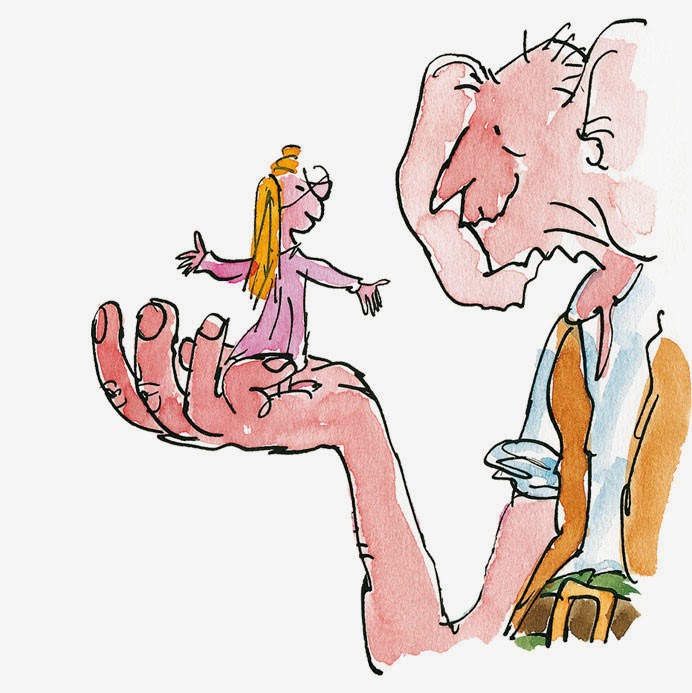 692x693 b f g read aloud - Bfg Drawing