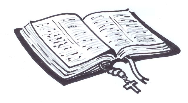 640x353 my esv bible, line drawing barbara philip - Bible Drawing