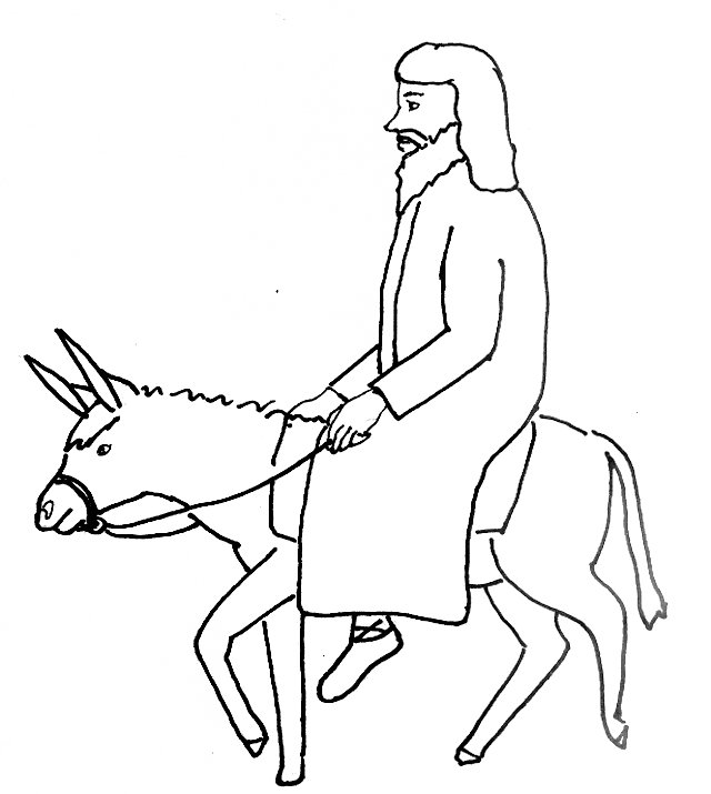 640x715 Bible Story Coloring - Bible Story Drawings