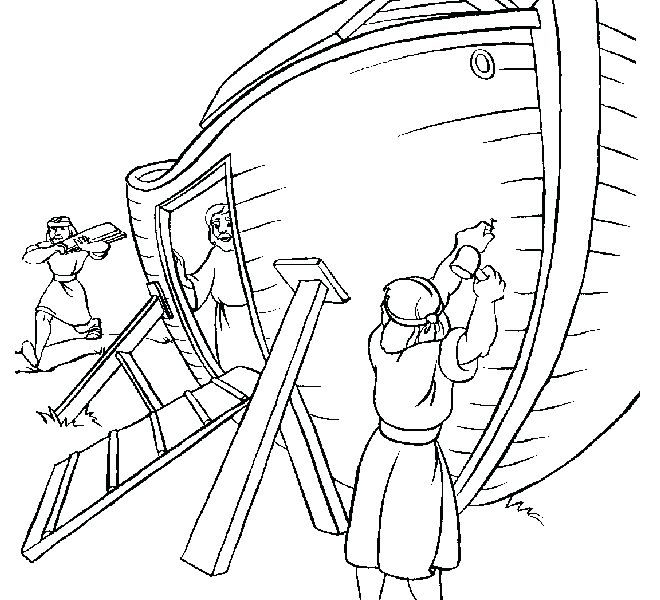 660x600 bible story noah and the ark coloring pages noah and the ark bible - Bible Story Drawings