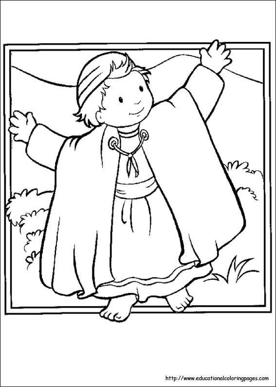 567x794 Splendid Bible Story Coloring Pages For Preschoolers Good Free - Bible Story Drawings