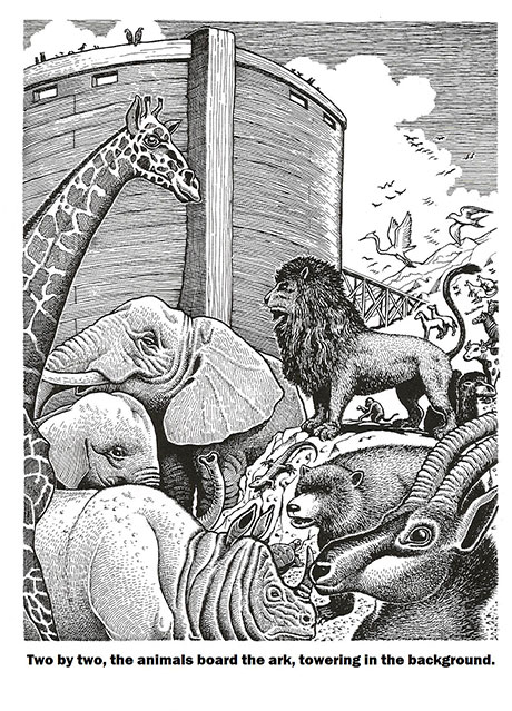 460x639 the wolverton bible the old testament and book of revelation - Bible Story Drawings