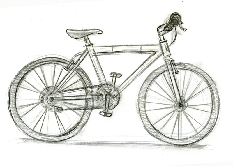 Bicycle Sketch Images at Explore collection of Bicycle Sketch Images