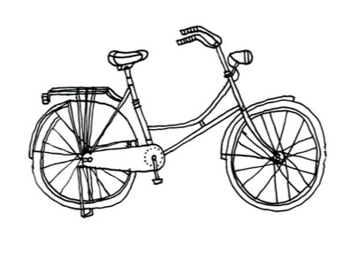 398x293 How Many Ways Can You Draw A Bike Quarto Knows Blog - Bicycle Drawing Images