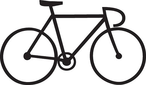 500x292 Looking For Line Drawing Of Track Bike - Bicycle Line Drawing